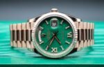 Rolex Day-Date. President. Rose. Aventurine. Green. 2024! 128235