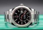Rolex Sky Dweller. Black. 2025. Like new. 336934