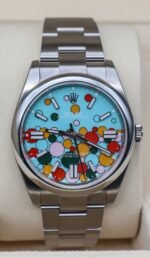 Oyster Perpetual. 41MM. Celebration. Discontinued. 124300 - Image 2