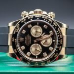 Rolex Daytona Yellow Gold. Ceramic. Oysterflex. Diamonds. 2024. 126518LN