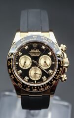 Rolex Daytona Yellow Gold. Ceramic. Oysterflex. Diamonds. 2024. 126518LN - Image 2