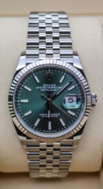 Rolex DateJust. 36mm. Mint Green. New! March 2026! 126234 - Image 2
