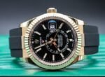 Rolex Sky Dweller. 336238. gold. Oysterflex. Black. 2026!