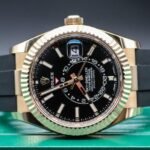 Rolex Sky Dweller. 336238. gold. Oysterflex. Black. 2026!