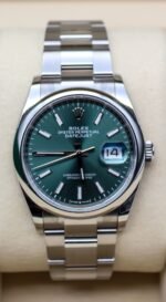 Rolex DJ. 36mm. Mint Green. NEW! 2025! Stickers! 126200 - Image 2