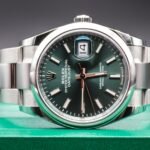 Rolex DJ. 36mm. Mint Green. NEW! 2025! Stickers! 126200