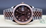 Rolex DJ. 36mm. Rolex certified. Rare Motif dial! 126231