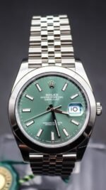 Rolex DJ 41MM. Mint Green. Jubilee. 2026! 126300 - Image 3