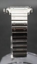 Cartier Santos. Large. White. WSSA0018 - Image 8