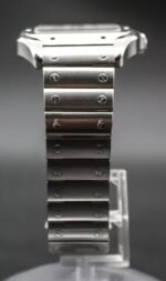 Cartier Santos. Large. White. WSSA0018 - Image 7