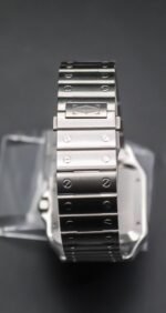 Cartier Santos. Large. White. WSSA0018 - Image 5