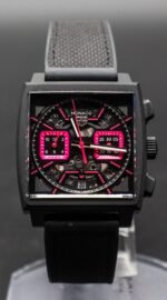 Tag Heuer Monaco Chrono. Pink. Complete. CBL218B.FT6236 - Image 3