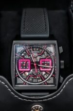 Tag Heuer Monaco Chrono. Pink. Complete. CBL218B.FT6236 - Image 2
